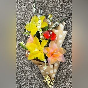Handcrafted Faux Flowers 💐 For Gifts